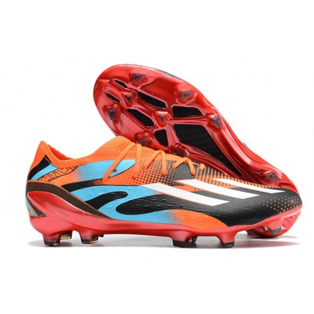 adidas Botas Futbol X Speedportal.1 FG Naranja Negro Blanco