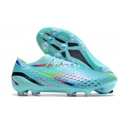 adidas Botas Futbol X Speedportal.1 FG Transparente Agua Rojo Azul