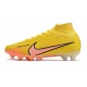 Nike Air Zoom Mercurial Superfly 9 Elite AG Amarillo Naranja