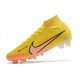 Nike Air Zoom Mercurial Superfly 9 Elite AG Amarillo Naranja