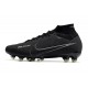 Nike Air Zoom Mercurial Superfly 9 Elite AG Negro DK Gris Humo Cumbre Blanco Voltio