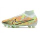Nike Air Zoom Mercurial Superfly 9 Elite AG Casi Verde Oscuro Azul Total Naranja