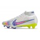 Nike Air Zoom Mercurial Superfly IX Elite FG Blanco Rosa Volt