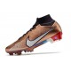 Nike Air Zoom Mercurial Superfly IX Elite FG Bronce Blanco Azul