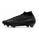 Nike Air Zoom Mercurial Superfly IX Elite FG Negro