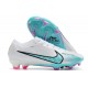 Nike Zoom Mercurial Vapor15 Elite FG Blanco Azul Báltico Rosa Blast Indigo Haze