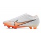 Nike Zoom Mercurial Vapor15 Elite FG Blanco Naranja