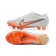 Nike Zoom Mercurial Vapor15 Elite FG Blanco Naranja