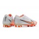 Nike Zoom Mercurial Vapor15 Elite FG Blanco Naranja