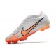 Nike Zoom Mercurial Vapor15 Elite FG Blanco Naranja