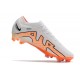 Nike Zoom Mercurial Vapor15 Elite FG Blanco Naranja