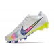 Nike Zoom Mercurial Vapor15 Elite FG Blanco Rosa Volt