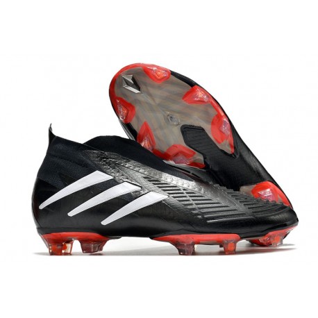 Zapatillas adidas Predator Edge+ FG Negro Blanco Rojo