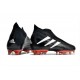 Zapatillas adidas Predator Edge+ FG Negro Blanco Rojo