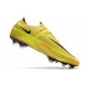 Nike Zapatilla Phantom GT 2 Elite FG Amarillo