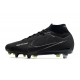 Nike Air Zoom Mercurial Superfly 9 Elite SG Negro DK Gris Humo Cumbre