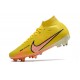 Nike Air Zoom Mercurial Superfly 9 Elite SG Amarillo Naranja