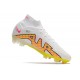 Nike Air Zoom Mercurial Superfly IX Elite FG Blanco Amarillo