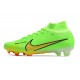 Nike Air Zoom Mercurial Superfly IX Elite FG Verde Amarillo