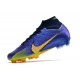 Nike Air Zoom Mercurial Superfly IX Elite FG Violeta Amarillo