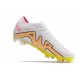 Nike Zoom Mercurial Vapor15 Elite FG Blanco Rosa Amarillo