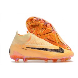 Zapatos de Fútbol Nike Phantom Gx Elite Df Fg Tinte Cidra Burdeos Crush