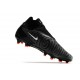 Zapatos de Fútbol Nike Phantom Gx Elite Df Fg Negro Cumbre Blanco Dk Gris Humo