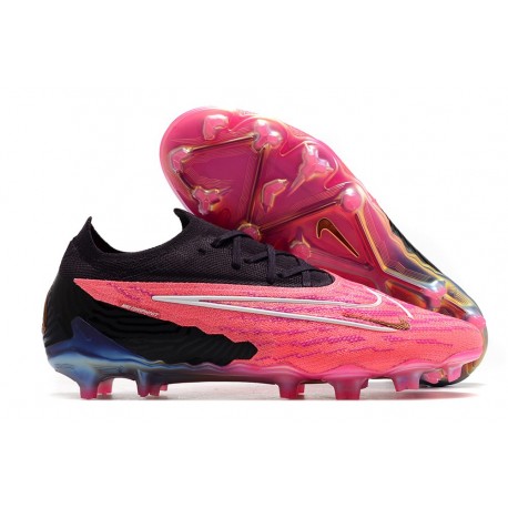 Botas Nike Phantom Gx Elite Fg Rosa Negro