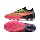 Botas Nike Phantom Gx Elite Fg Rosa Negro Amarillo