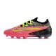 Botas Nike Phantom Gx Elite Fg Rosa Negro Amarillo