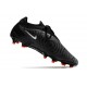 Botas Nike Phantom Gx Elite Fg Negro Cumbre Blanco Dk Gris Humo