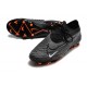 Botas Nike Phantom Gx Elite Fg Negro Cumbre Blanco Dk Gris Humo