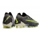 Botas Nike Phantom Gx Elite Fg Negro Voltio Blanco Azul Glow