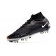 Nike Air Zoom Mercurial Superfly 9 Elite SG Negro Cobre Metálico Blanco