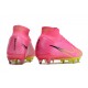 Nike Air Zoom Mercurial Superfly 9 Elite SG Rosa Blast Voltio Gridiron