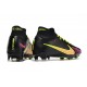 Nike Air Zoom Mercurial Superfly IX Elite FG Negro Rosa Amarillo