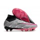 Nike Air Zoom Mercurial Superfly IX Elite FG Plateado Metalizado Rosa Negro