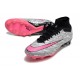 Nike Air Zoom Mercurial Superfly IX Elite FG Plateado Metalizado Rosa Negro