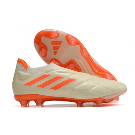 Zapatos adidas Copa Pure+ FG Off Blanco Equipo Solar Naranja