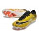 Nike Zoom Mercurial Vapor15 Elite FG Amarillo Negro