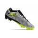 Nike Zoom Mercurial Vapor15 Elite FG Plateado Metalizado Negro Verde