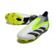 Zapatillas adidas Predator Accuracy+ FG Blanco Negro Verde