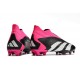 Zapatillas adidas Predator Accuracy+ FG Negro Blanco Equipo Rosa