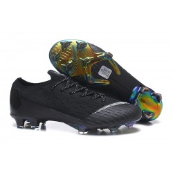 Botas de Fútbol Nike Mercurial Vapor XII FG Negro Blanco