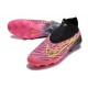 Botas Nike Phantom Gripknit Gx Elite Df Fg Rosa Negro