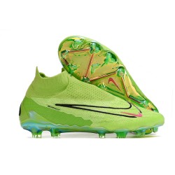 Botas Nike Phantom Gripknit Gx Elite Df Fg Verde