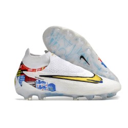 Botas Nike Phantom Gripknit Gx Elite Df Fg Blanco Negro