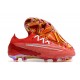 Botas Nike Phantom Gx Elite Fg Rojo Blanco