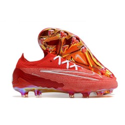 Botas Nike Phantom Gx Elite Fg Rojo Blanco