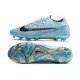 Botas Nike Phantom Gx Elite Fg Azul Negro